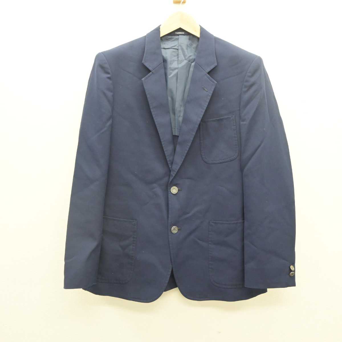 【中古】茨城県 水戸桜ノ牧高等学校 男子制服 2点 (ブレザー・ズボン) sf064594