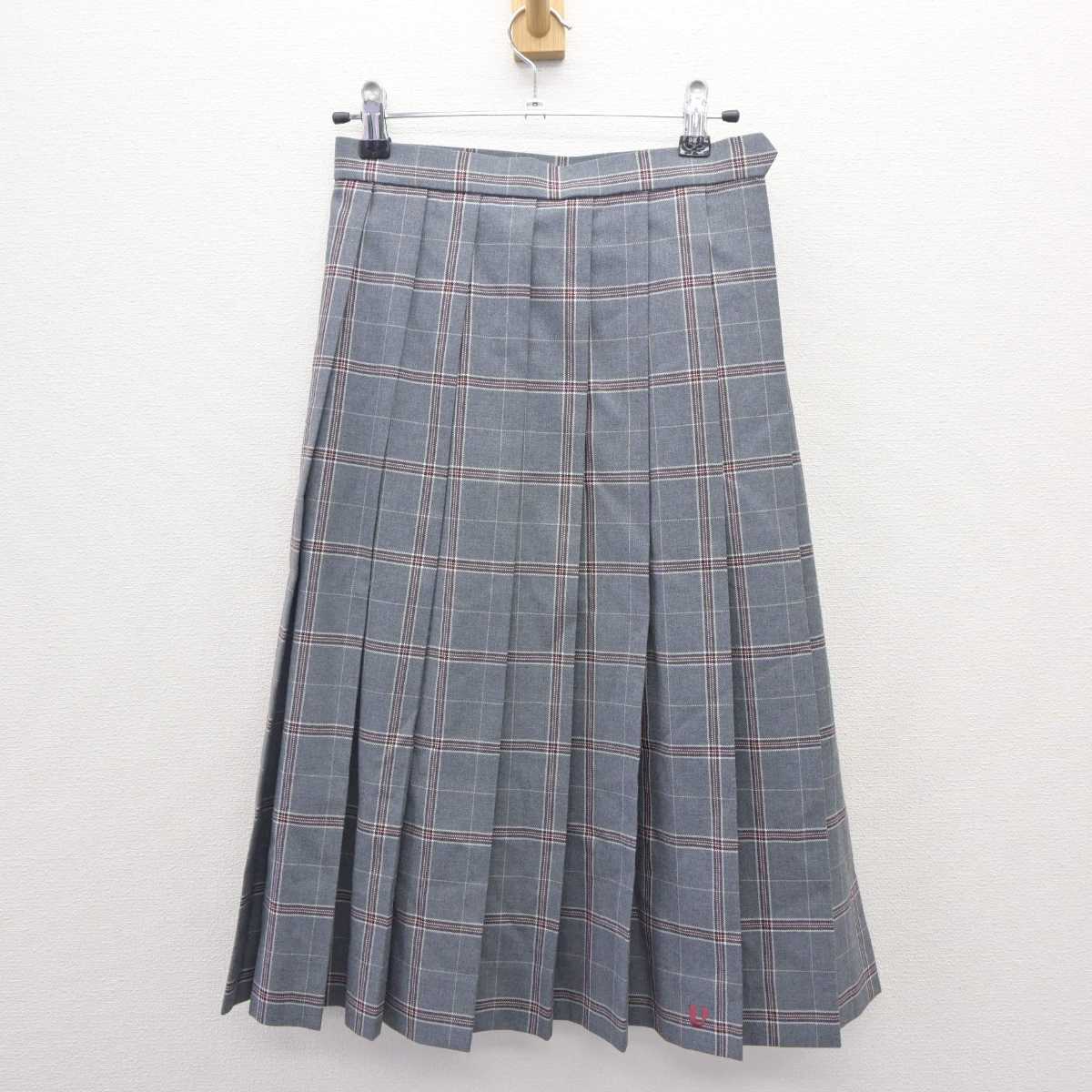 【中古】大阪府 上宮学園中学校・上宮高等学校 女子制服 4点 (ブレザー・シャツ・スカート) sf064605