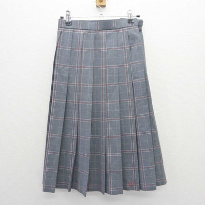 【中古】大阪府 上宮学園中学校・上宮高等学校 女子制服 2点 (シャツ・スカート) sf064606