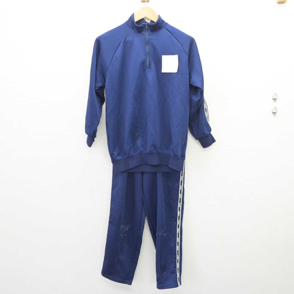 【中古】東京都 清瀬高等学校 女子制服 3点 (ジャージ 上・ジャージ 下・体操服 下) sf064608