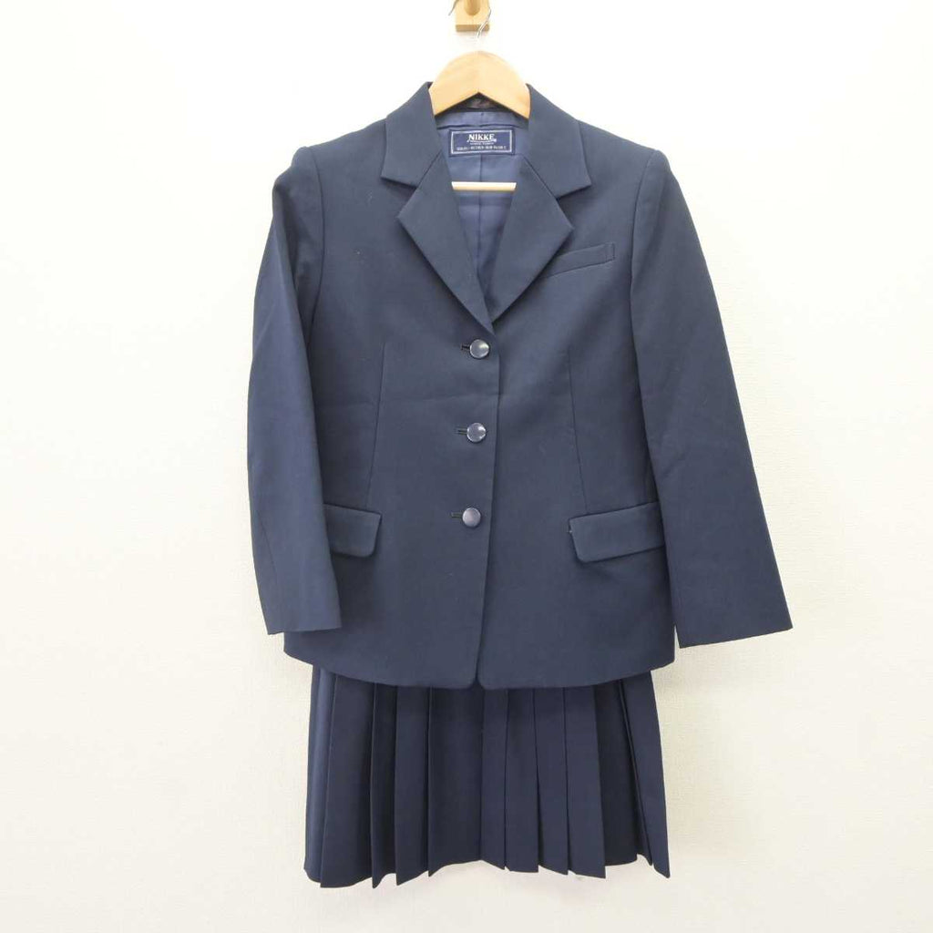 【中古】神奈川県 多摩高等学校 女子制服 2点 (ブレザー・スカート) sf064616