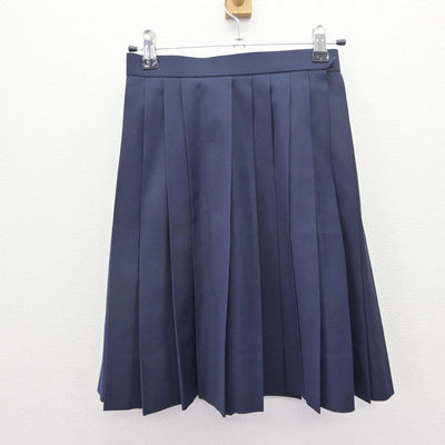 【中古】神奈川県 多摩高等学校 女子制服 2点 (ベスト・スカート) sf064617