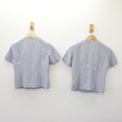 【中古】 事務服 女子制服 2点 (ブラウス) sf064627