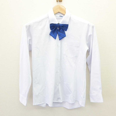 【中古】福岡県 福岡市内中学標準服 女子制服 4点 (ブレザー・シャツ・スカート) sf064633