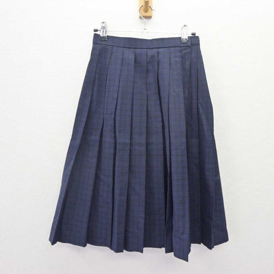 【中古】福岡県 福岡市内中学標準服 女子制服 2点 (シャツ・スカート) sf064634