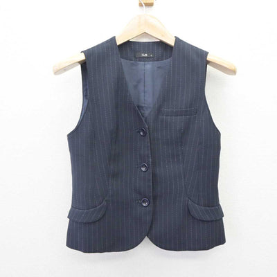 【中古】 事務服 女子制服 2点 (ベスト・スカート) sf064635