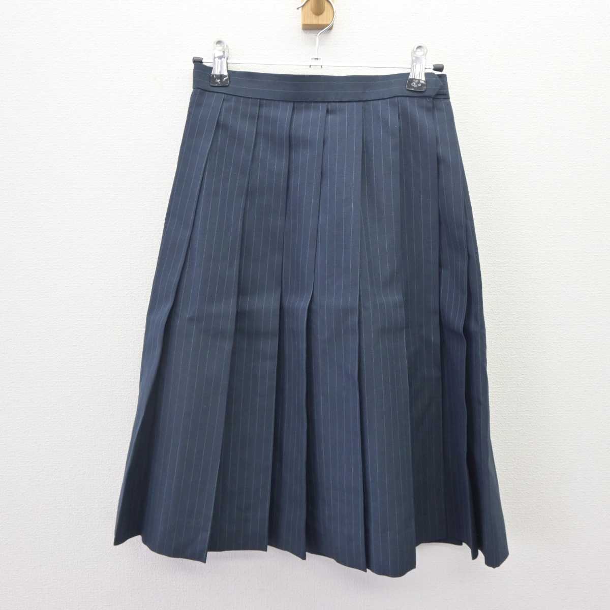 【中古】埼玉県 栄東中学・高等学校 女子制服 2点 (ベスト・スカート) sf064638