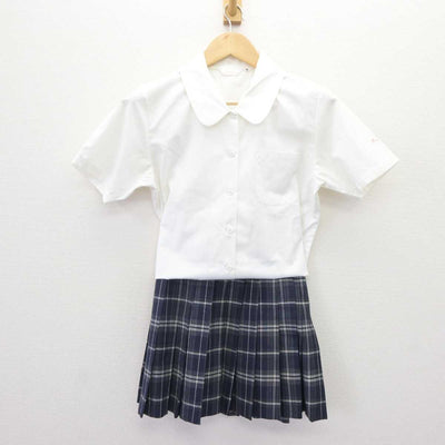 【中古】埼玉県 鴻巣女子高等学校 女子制服 3点 (シャツ・スカート) sf064642