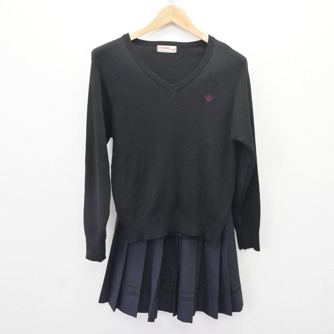 中古】福岡県 西田川高等学校 女子制服 4点 (ブレザー・ニット・スカート) sf064645 | 中古制服通販パレイド