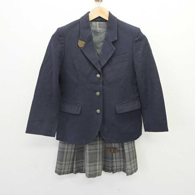 【中古】長野県 松商学園高等学校 女子制服 4点 (ブレザー・ベスト・スカート) sf064648