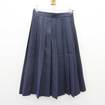 【中古】福岡県 姪浜中学校 女子制服 4点 (ブレザー・シャツ・スカート) sf064656