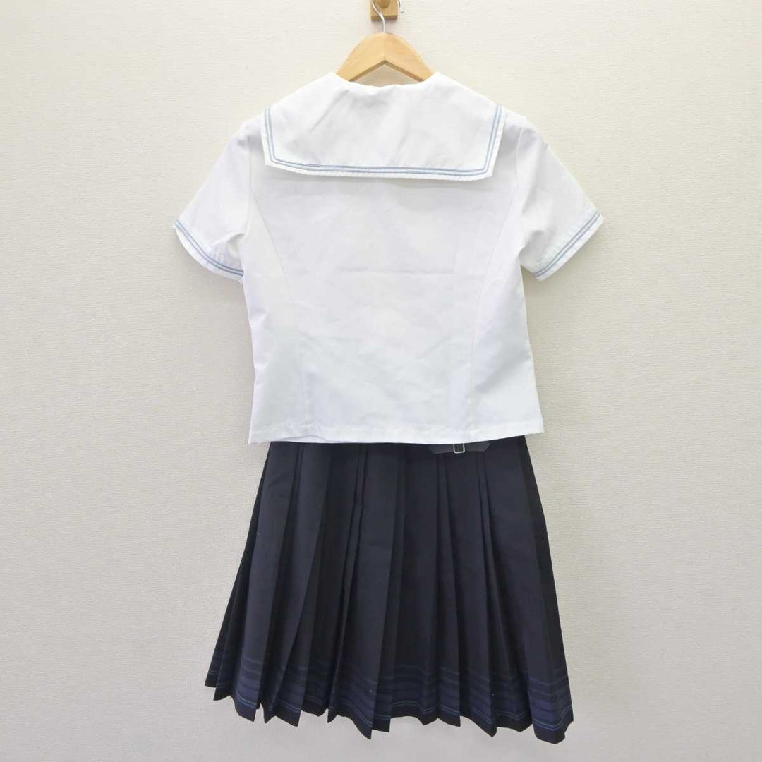 【中古】岐阜県 麗澤瑞浪中学・高等学校 女子制服 2点 (セーラー服・スカート) sf064663 | 中古制服通販パレイド