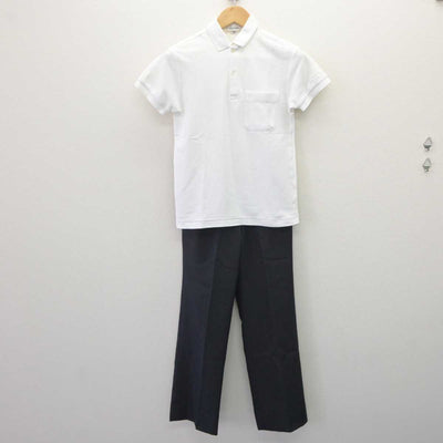 【中古】群馬県 前橋准看護学校 女子制服 2点 (シャツ・ズボン) sf064670