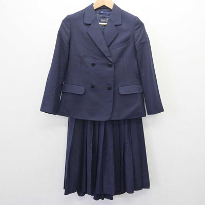 【中古】埼玉県 桶川中学校 女子制服 3点 (ブレザー・ベスト・スカート) sf064692