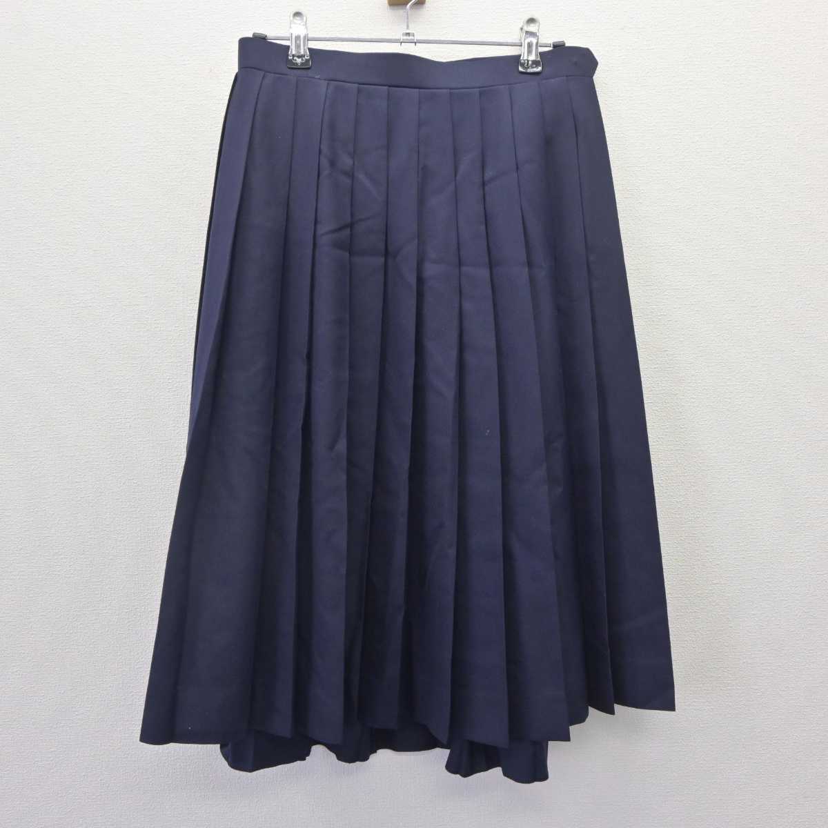 【中古】埼玉県 桶川中学校 女子制服 3点 (ブレザー・ベスト・スカート) sf064692