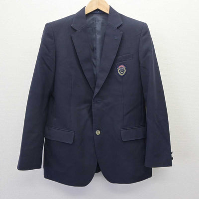 【中古】埼玉県 桶川高等学校 男子制服 2点 (ブレザー・ズボン) sf064695