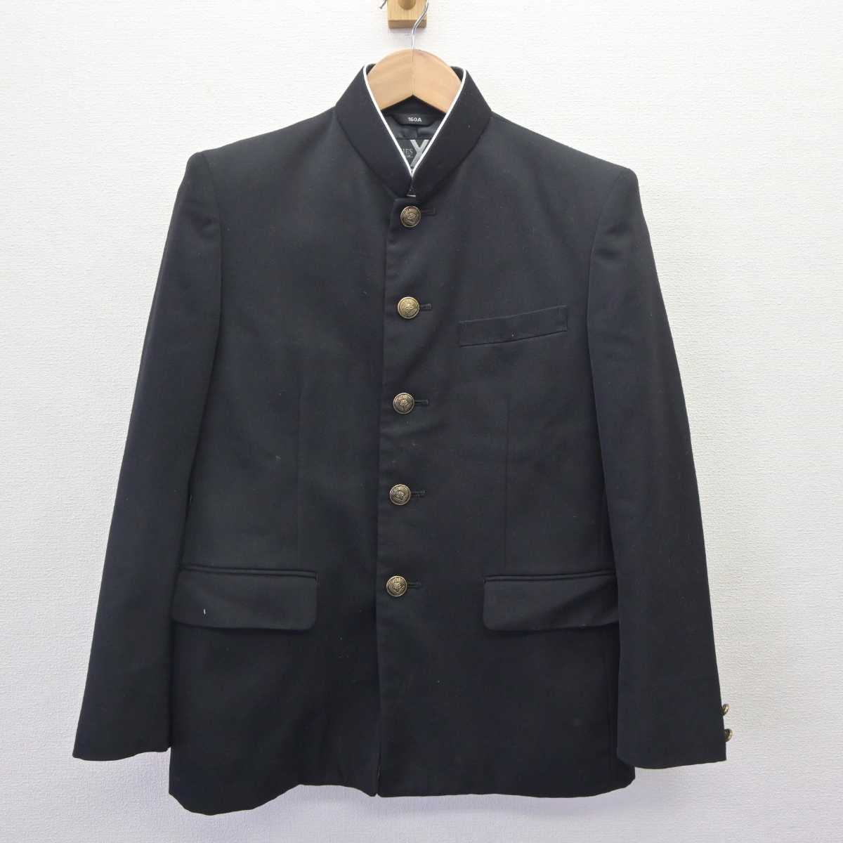 【中古】埼玉県 桶川中学校 男子制服 2点 (学ラン・ズボン) sf064696