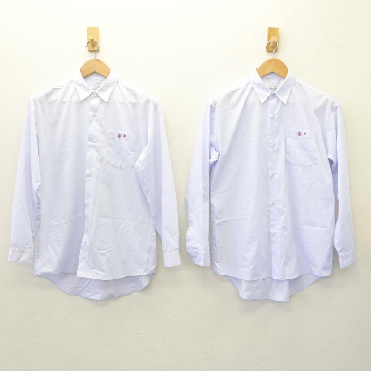 【中古】山梨県 甲府工業高等学校 男子制服 2点 (シャツ) sf064698