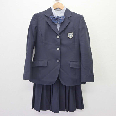 【中古】神奈川県 横浜清風高等学校 女子制服 4点 (ブレザー・シャツ・スカート) sf064704