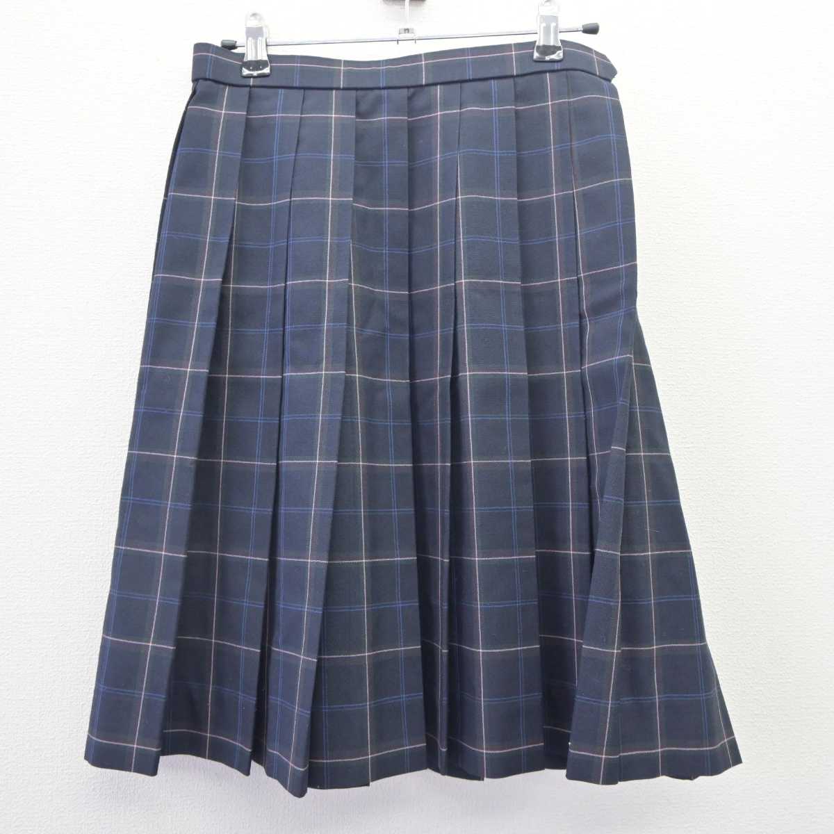 【中古】神奈川県 横浜清風高等学校 女子制服 2点 (シャツ・スカート) sf064707