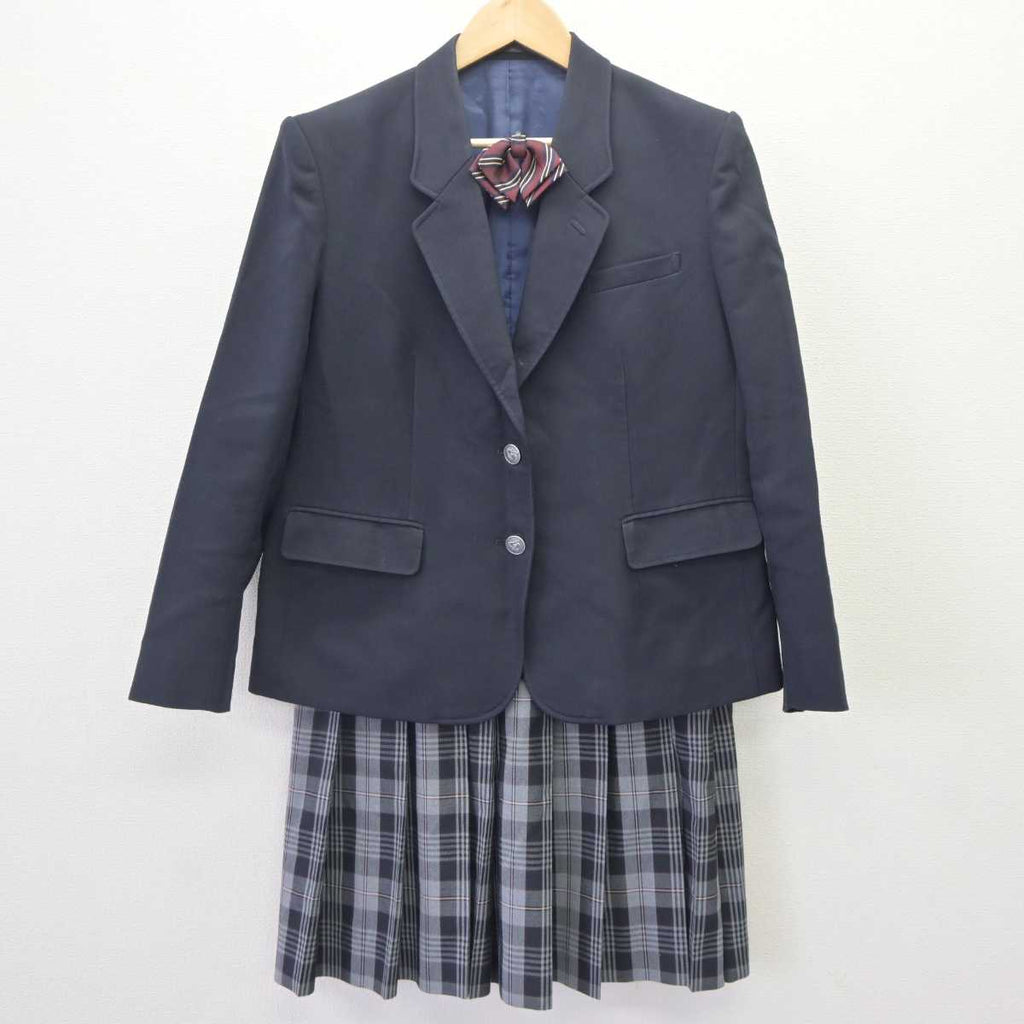 中古】埼玉県 入間市立黒須中学校 女子制服 4点 (ブレザー・ベスト・スカート) sf064708 | 中古制服通販パレイド