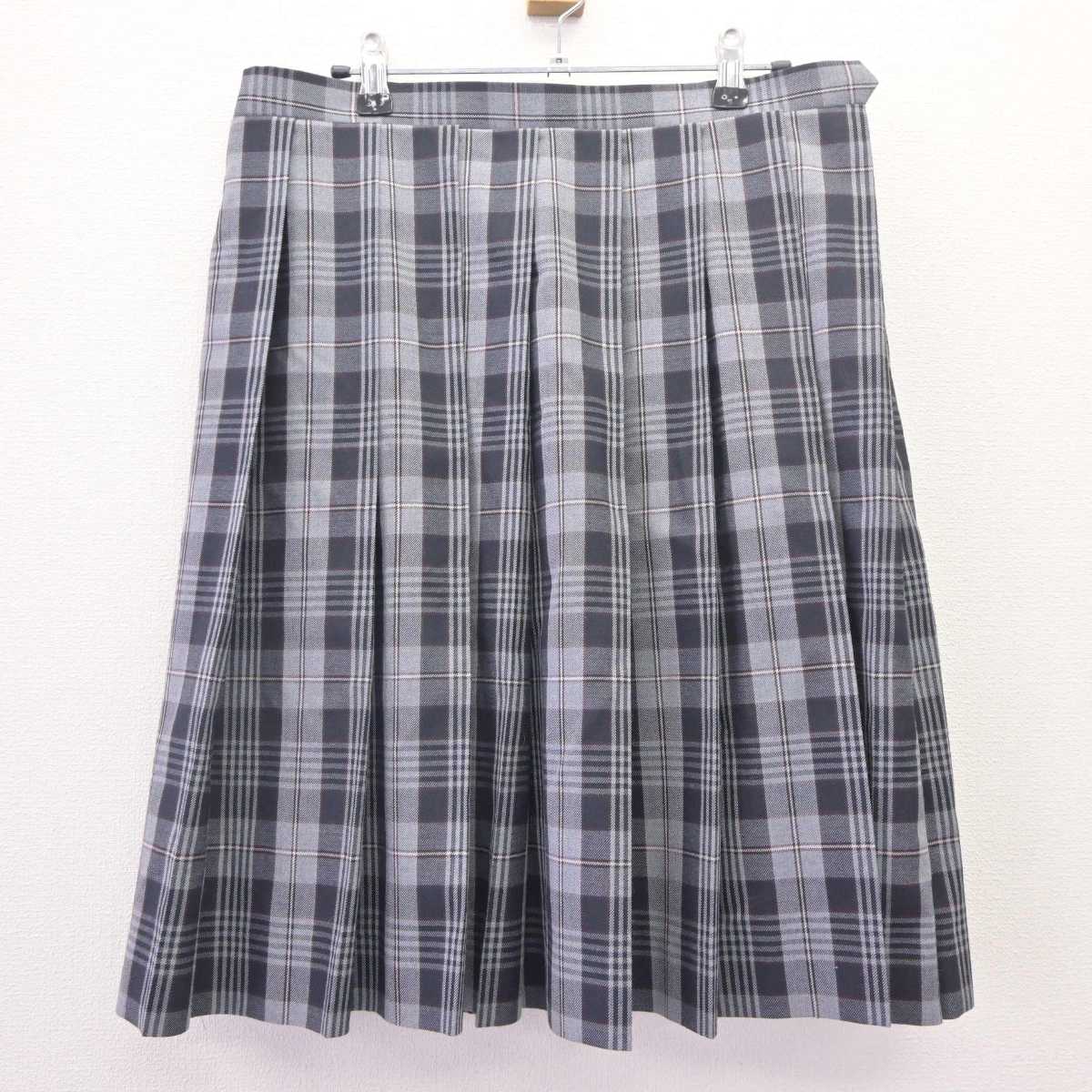 【中古】埼玉県 入間市立黒須中学校 女子制服 4点 (ブレザー・ベスト・スカート) sf064708