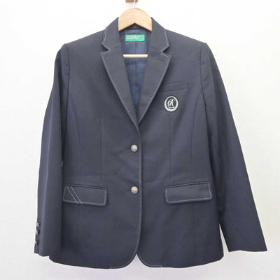 【中古】岡山県 岡山龍谷高等学校 女子制服 3点 (ブレザー・スカート) sf064712