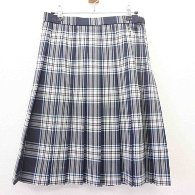 【中古】岡山県 岡山龍谷高等学校 女子制服 3点 (スカート・スカート) sf064713