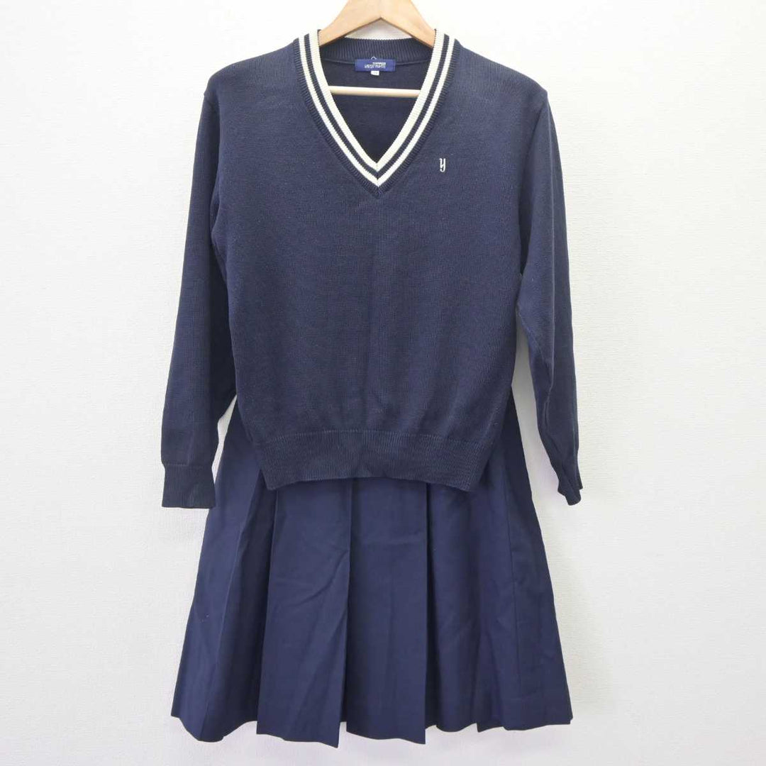 中古】埼玉県 与野高等学校 女子制服 4点 (ブレザー・ニット・スカート) sf064715 | 中古制服通販パレイド