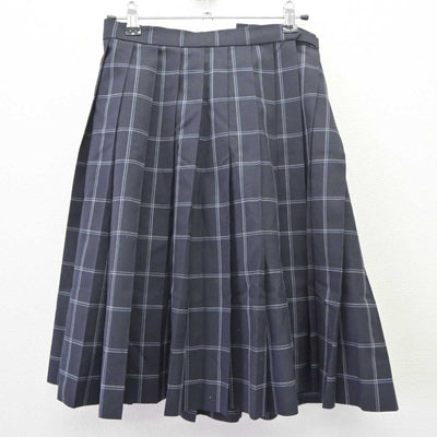 【中古】東京都 稔ヶ丘高等学校 女子制服 2点 (ベスト・スカート) sf064722