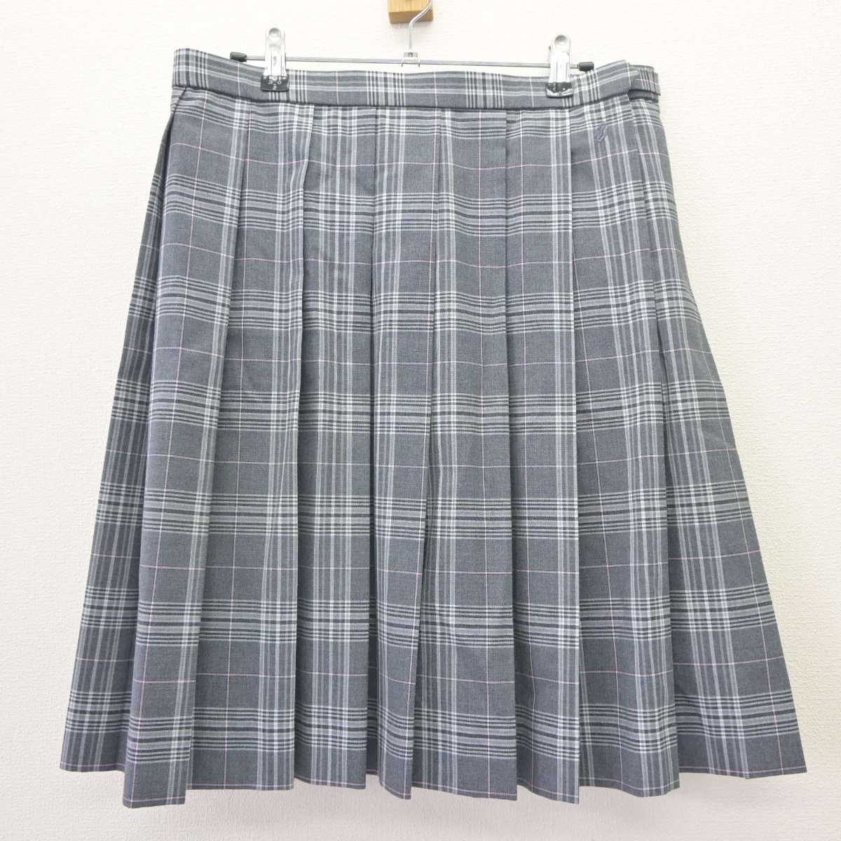 【中古】北海道 札幌創成高等学校 女子制服 2点 (シャツ・スカート) sf064724