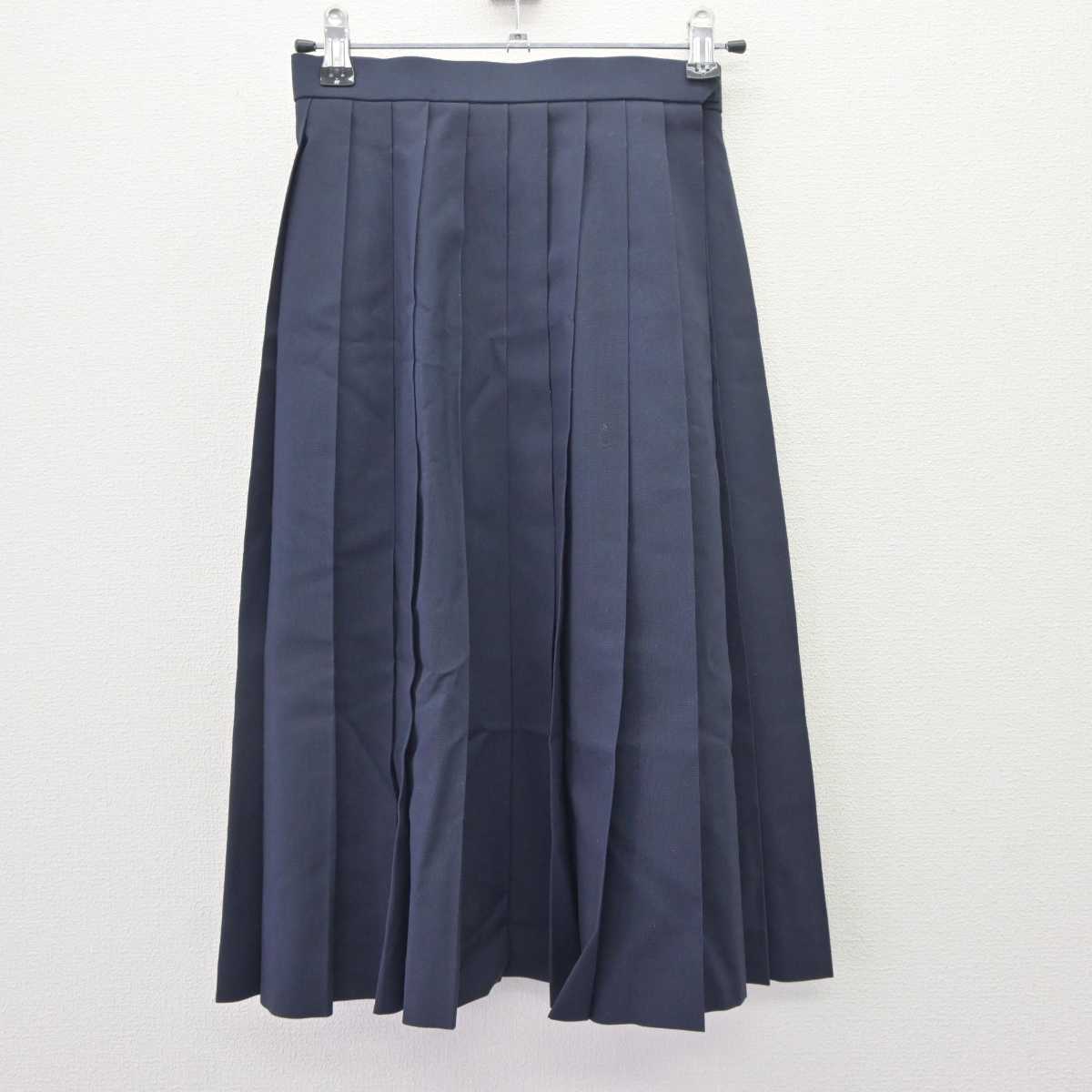 【中古】富山県 富山東高等学校 女子制服 2点 (シャツ・スカート) sf064728