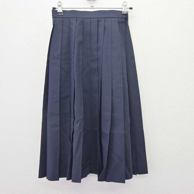 【中古】富山県 富山東高等学校 女子制服 2点 (シャツ・スカート) sf064728