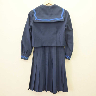 【中古】千葉県 野田市立岩名中学校 女子制服 4点 (セーラー服・スカート) sf064729