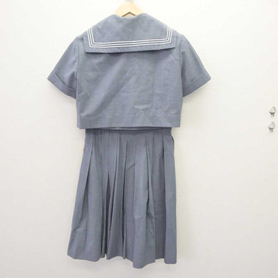 【中古】熊本県 済々黌高等学校 女子制服 2点 (セーラー服・スカート) sf064756