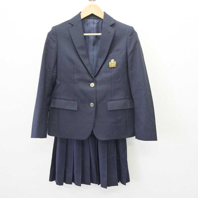 【中古】神奈川県 日本女子大学附属中学校・高等学校 女子制服 2点 (ブレザー・スカート) sf064781