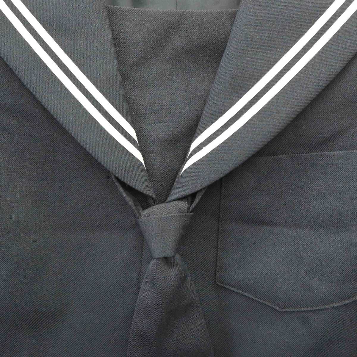 【中古】愛知県 加木屋中学校 女子制服 2点 (セーラー服・スカート) sf064784