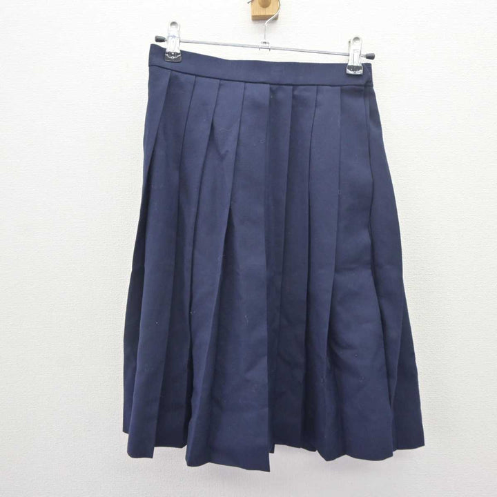 【中古】千葉県 幕張総合高等学校 女子制服 3点 (ブレザー・スカート) sf064802