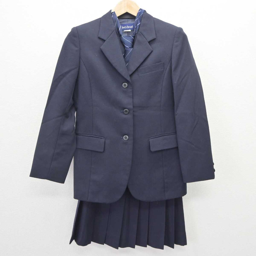 【国内発送】 中古】神奈川県 神奈川学園高等学校 女子制服 3点 (ブレザー その他
