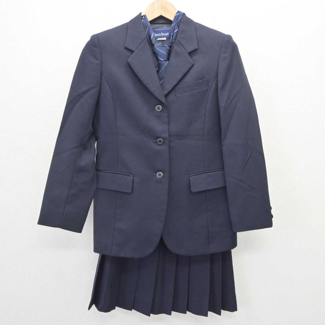 高川学園制服ブレザー 中古制服】山口県 高川学園中学校 女子制服 4点（ブレザー