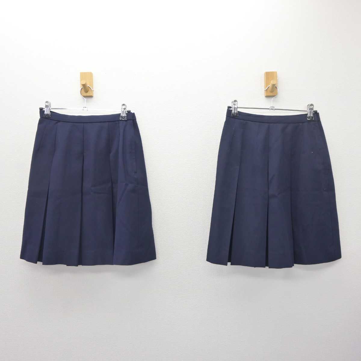 【中古】神奈川県 七里ガ浜高等学校 女子制服 2点 (スカート) sf064874