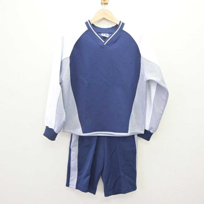 【中古】神奈川県 七里ガ浜高等学校 女子制服 2点 (ジャージ 上・体操服 下) sf064875