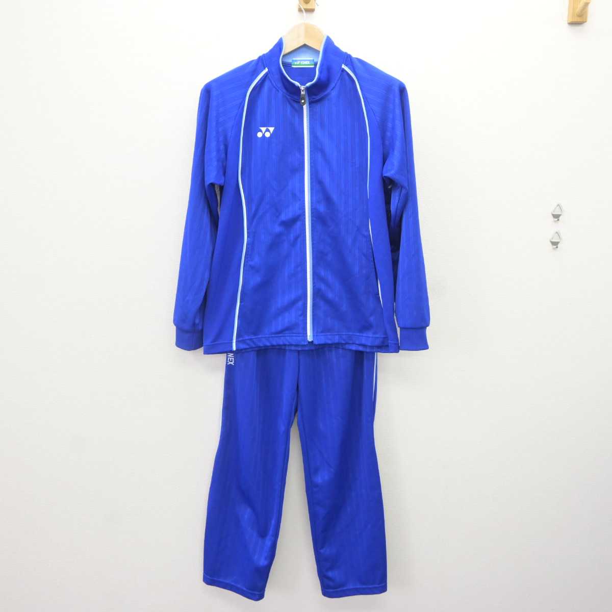 【中古】岐阜県 麗澤瑞浪高等学校 女子制服 2点 (ジャージ 上・ジャージ 下) sf064876