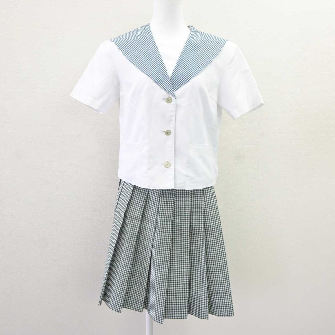 【中古】岡山県 就実高等学校 女子制服 2点 (ブラウス・スカート) sf064883 | 中古制服通販パレイド