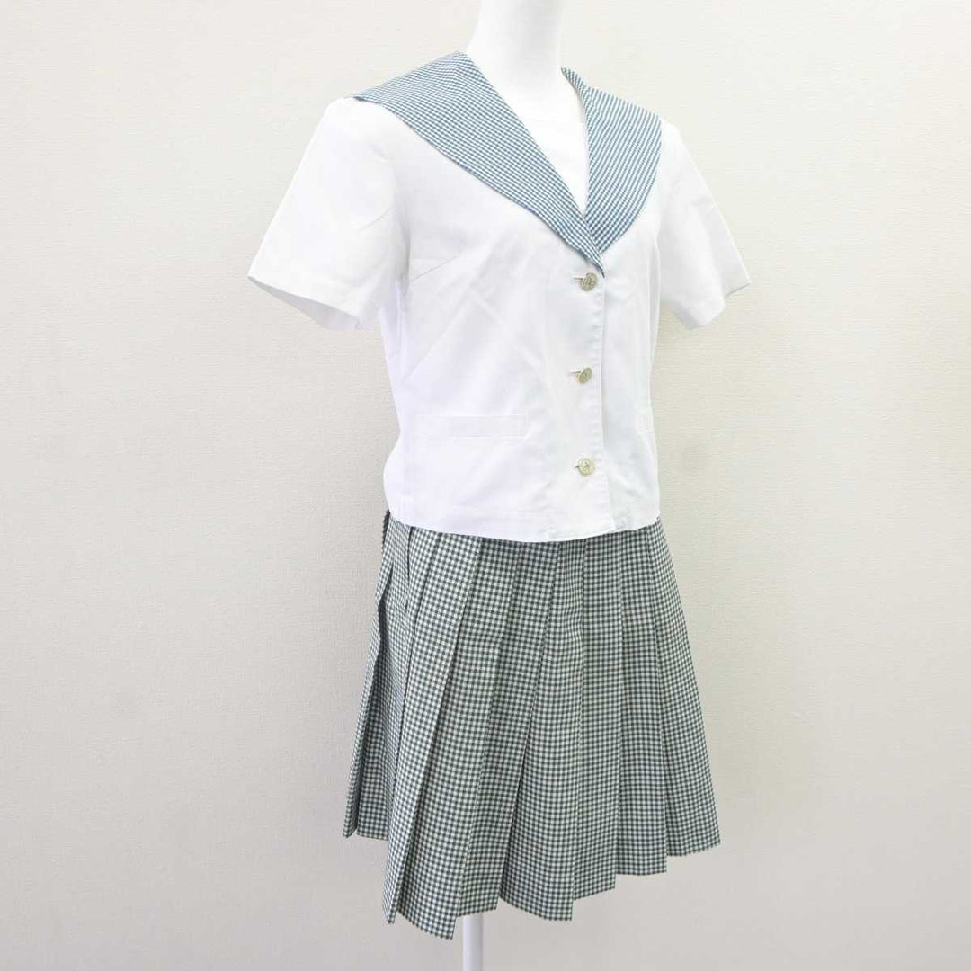 【中古】岡山県 就実高等学校 女子制服 2点 (ブラウス・スカート) sf064883 | 中古制服通販パレイド