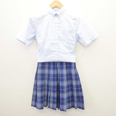 【中古】東京都 品川エトワール女子高等学校 女子制服 2点 (シャツ・スカート) sf064913