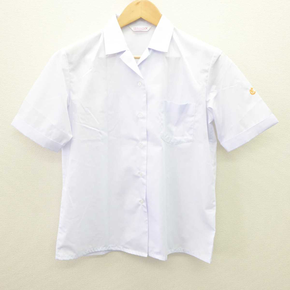 【中古】福岡県 筑邦西中学校 女子制服 2点 (シャツ・シャツ) sf064921