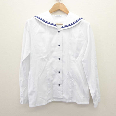 【中古】新潟県 三条市立大崎学園 女子制服 2点 (ブラウス・ブラウス) sf064950