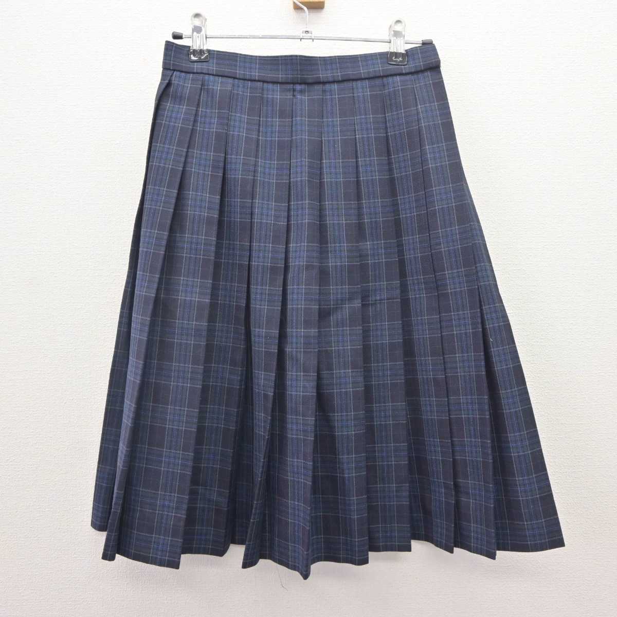 【中古】新潟県 三条市立大崎学園 女子制服 4点 (ブレザー・ブラウス・スカート) sf064951