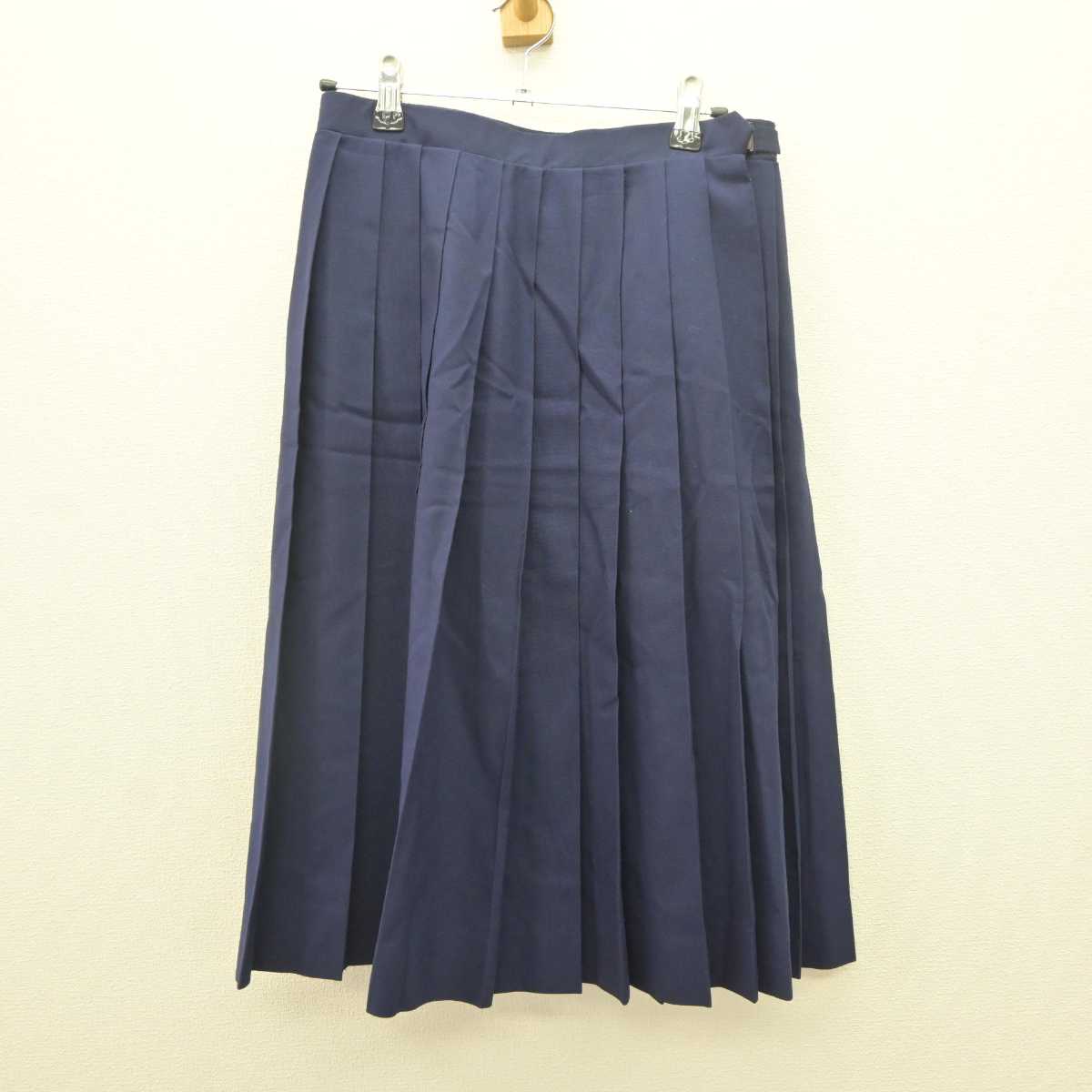 【中古】埼玉県 北本市立東中学校 女子制服 3点 (シャツ・スカート) sf064956